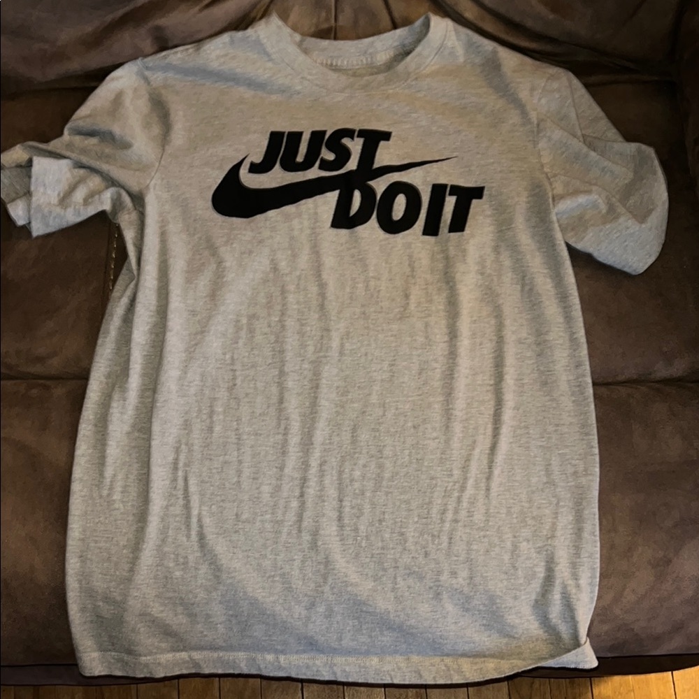 Nike Gray Just Do It T-Shirt